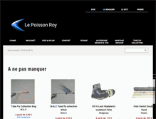 Tablet Screenshot of lepoissonroy.com